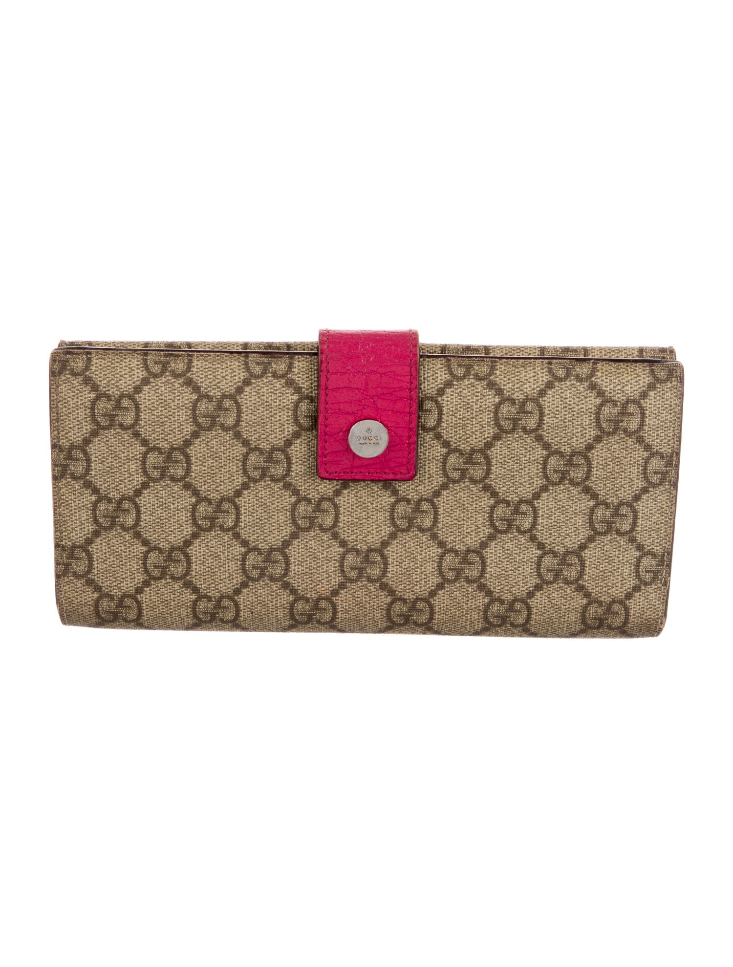 Gucci GG Supreme Continental Wallet