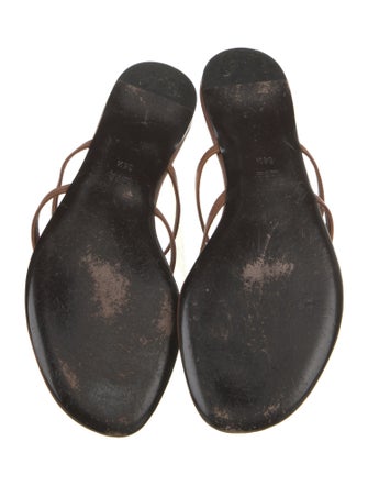 Gucci Interlocking G Logo Leather Slides