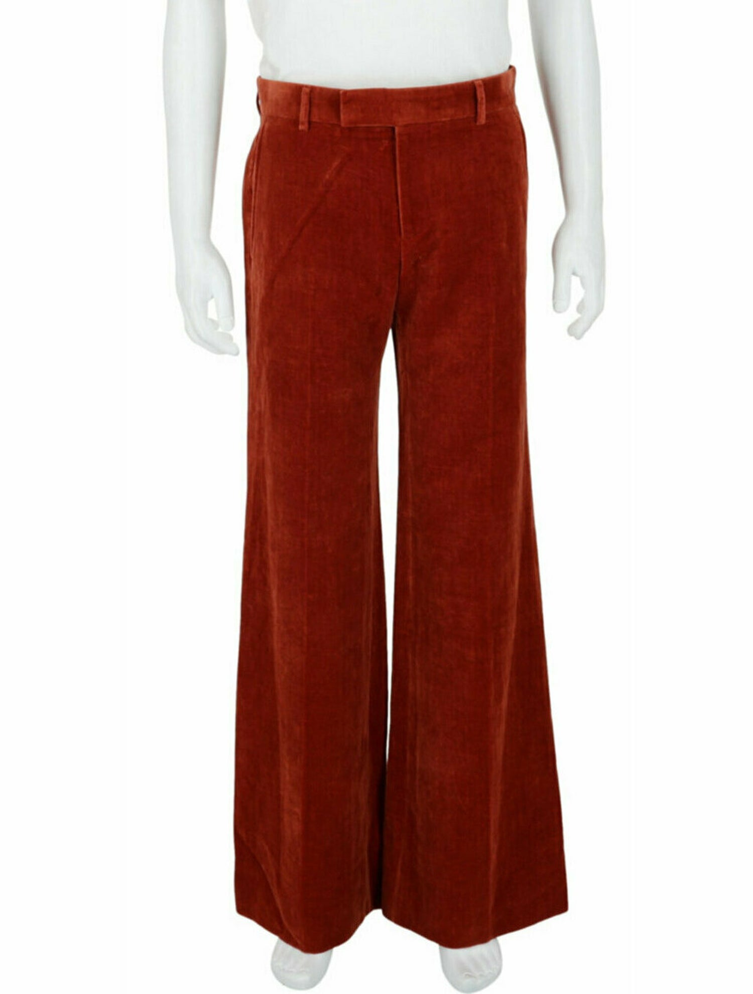 Gucci Velvet Solid Flared Pants w/ Tags