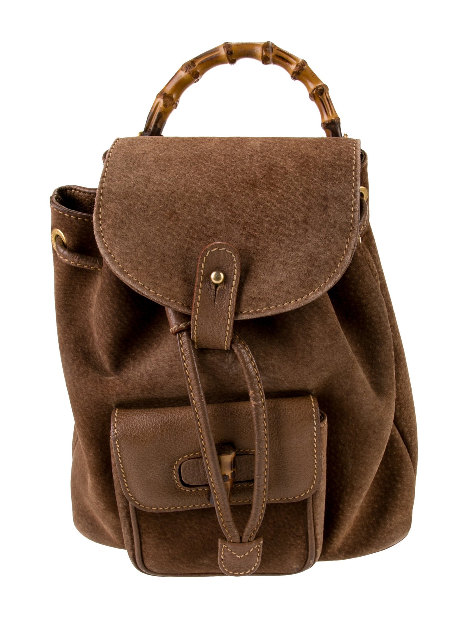 Gucci Bamboo Backpack Vintage