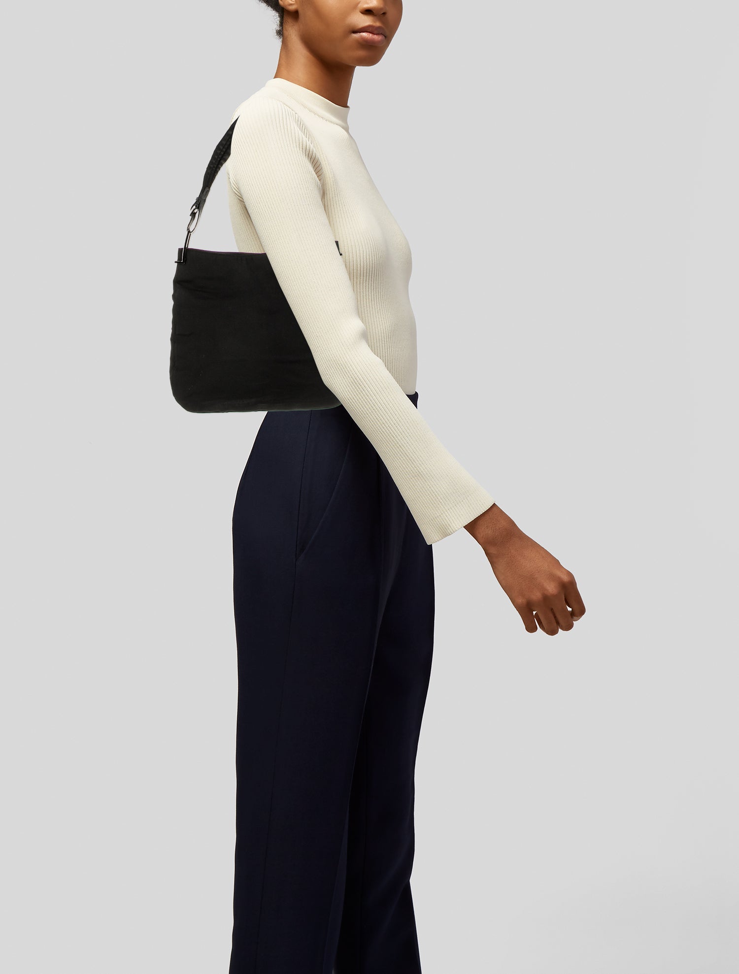 Gucci Canvas Shoulder Bag