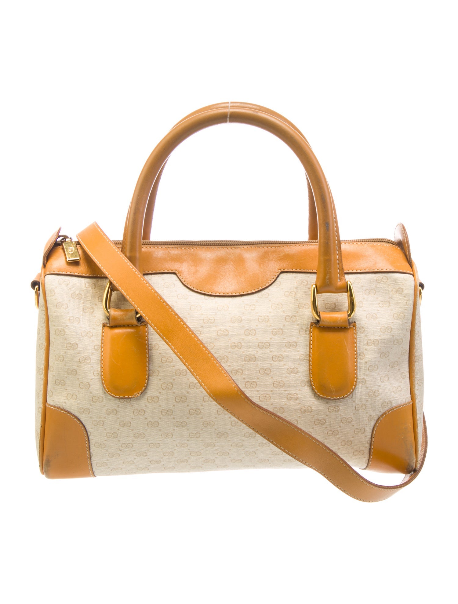 Gucci Micro GG Monogram Top Handle Bag Vintage