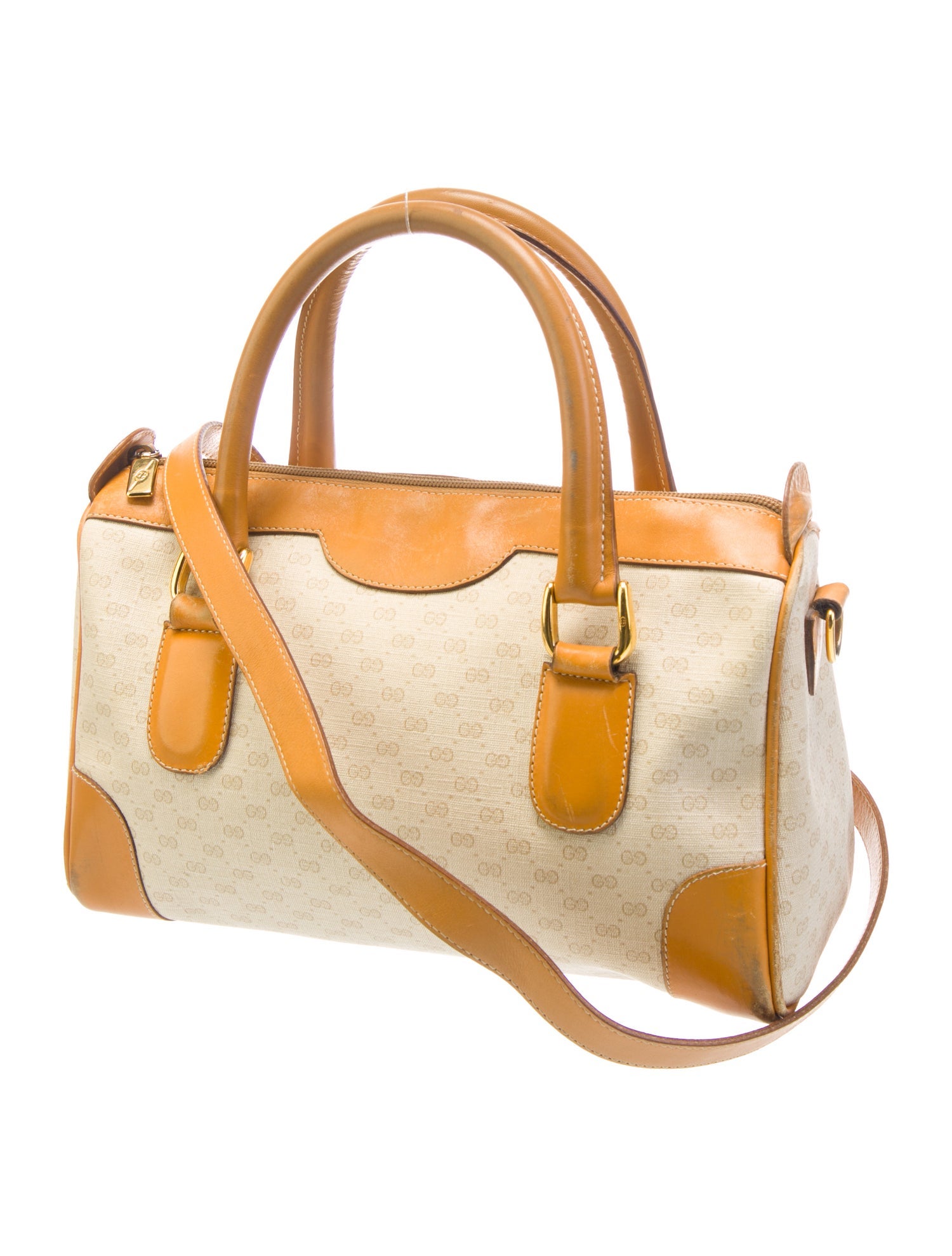 Gucci Micro GG Monogram Top Handle Bag Vintage