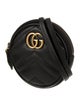 Gucci Leather Marmont Coin Purse Lanyard