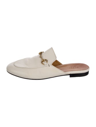 Gucci Horsebit Accent Leather Mules