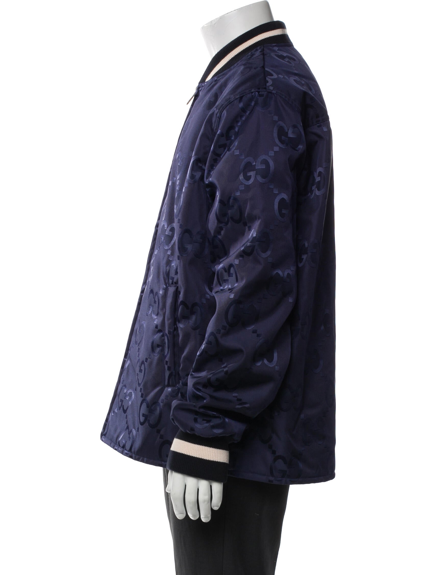 Gucci Jumbo GG Printed Bomber Jacket