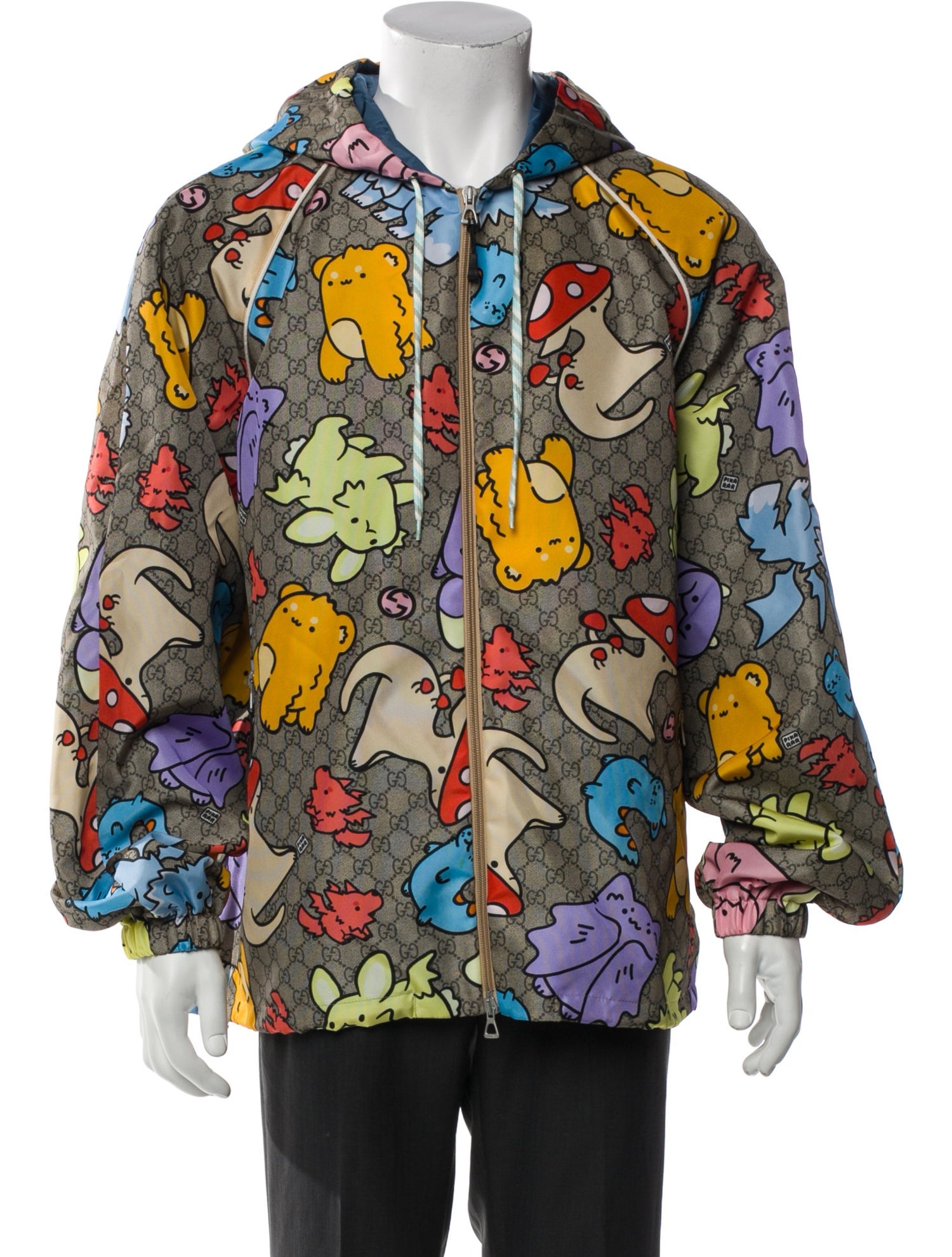 Gucci X Pikarar GG Supreme Jacket