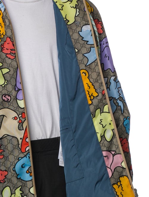 Gucci X Pikarar GG Supreme Jacket