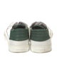 Gucci Web Accent Leather Sneakers