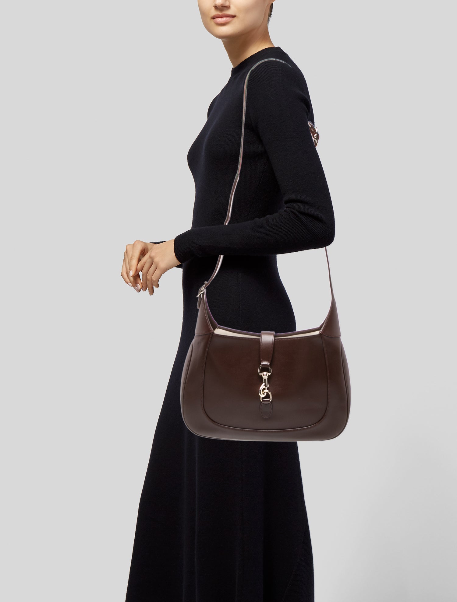 Gucci Leather Jackie Large