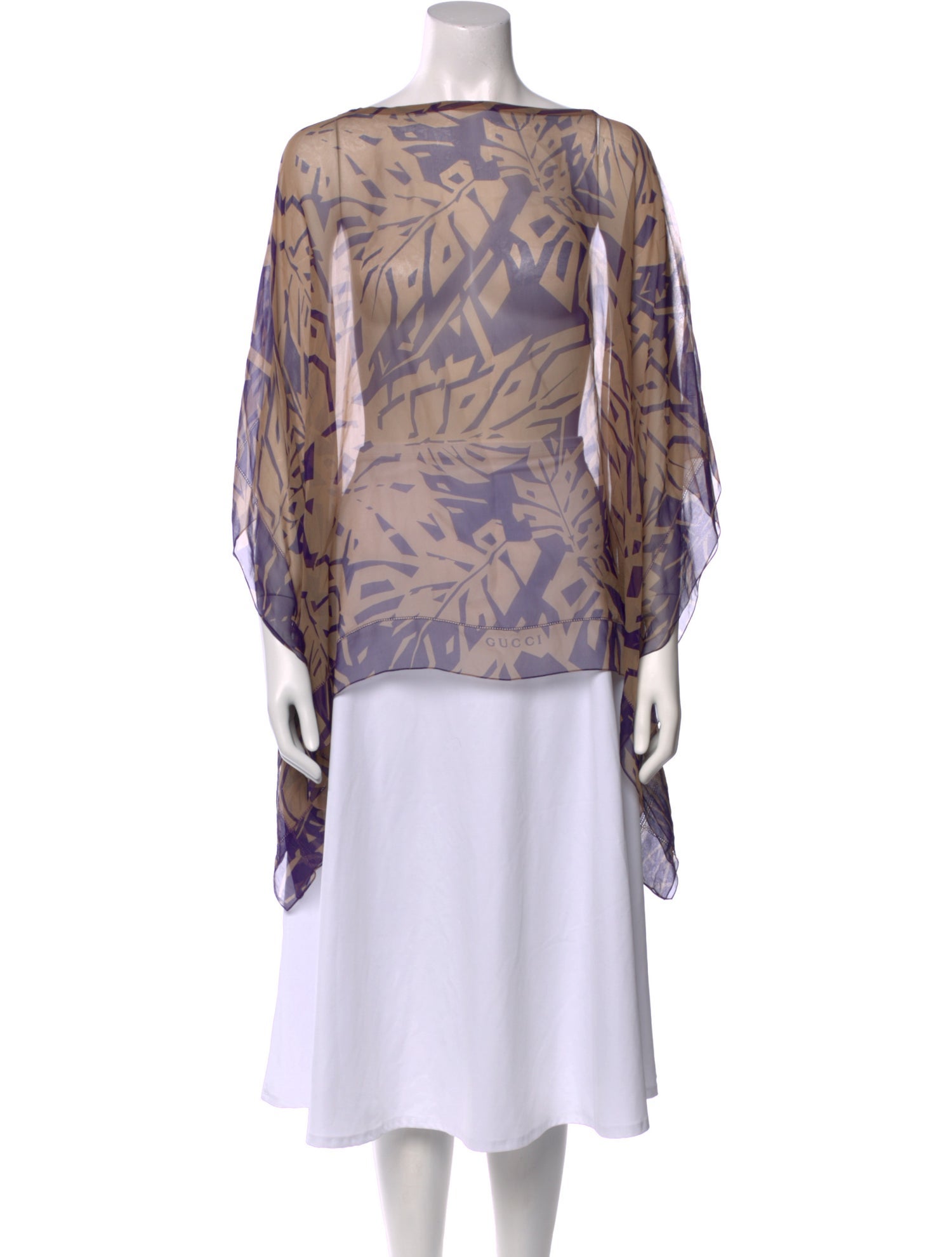 Gucci Silk Printed Blouse