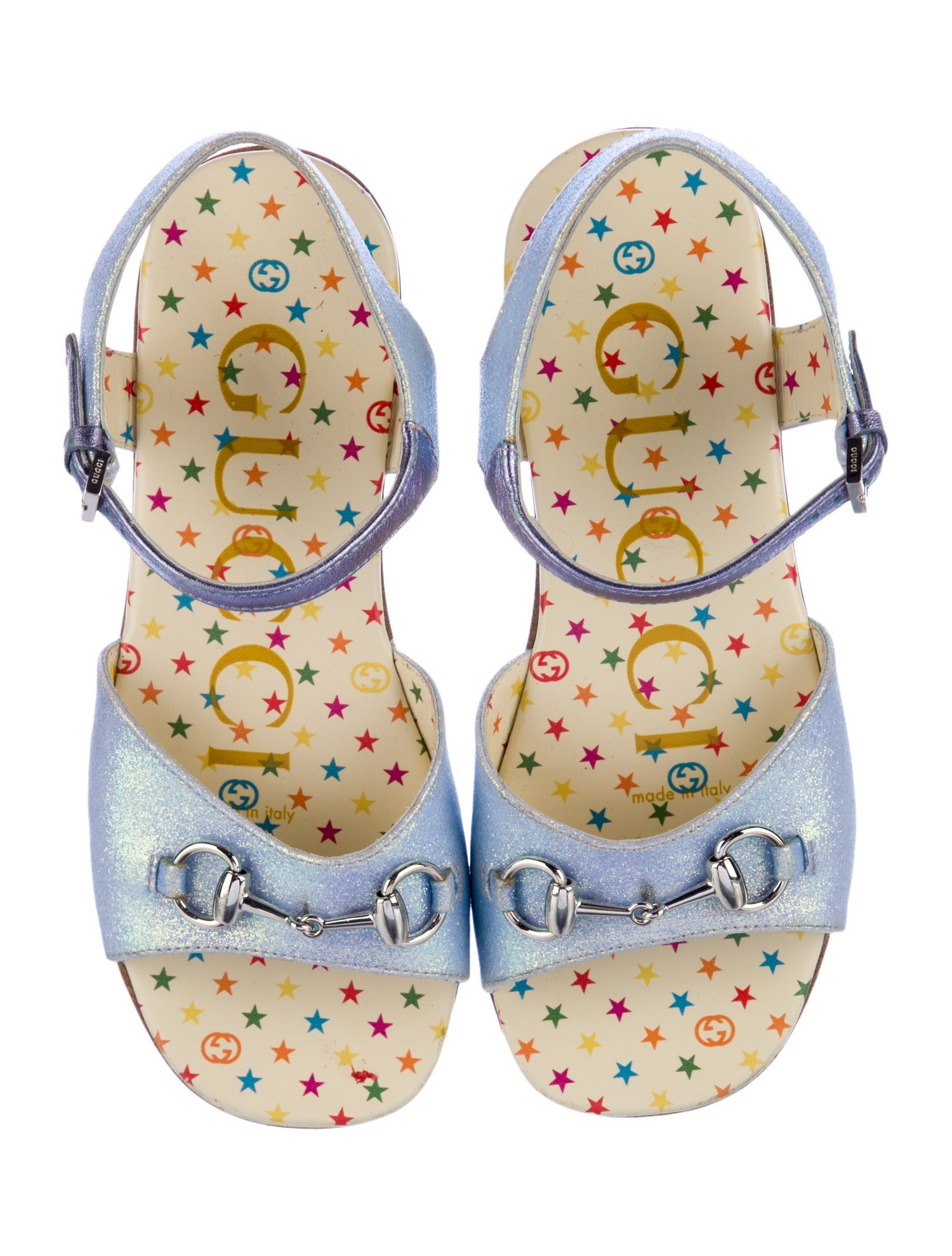 Gucci Glitter Sandals