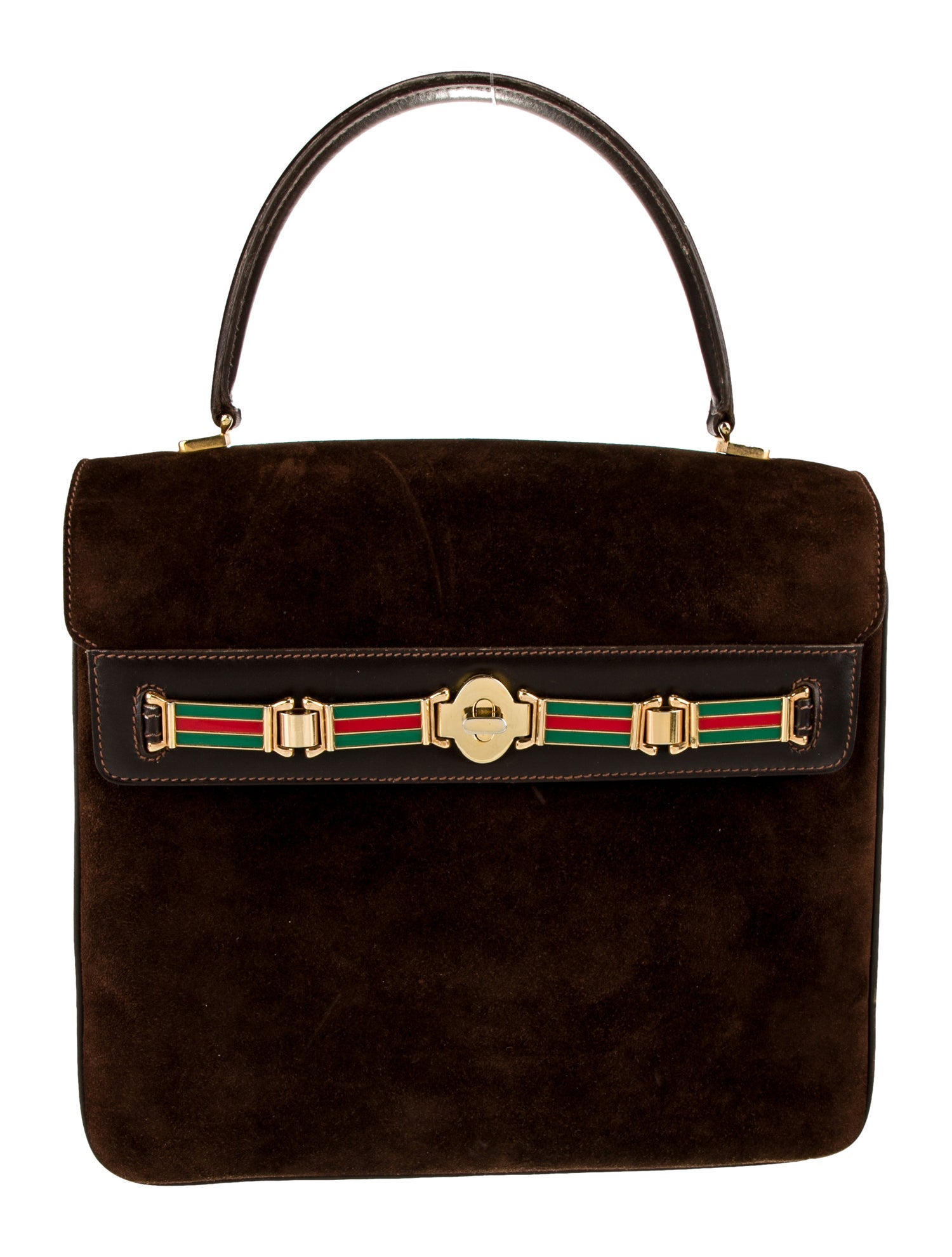 Gucci Web Top Handle Bag