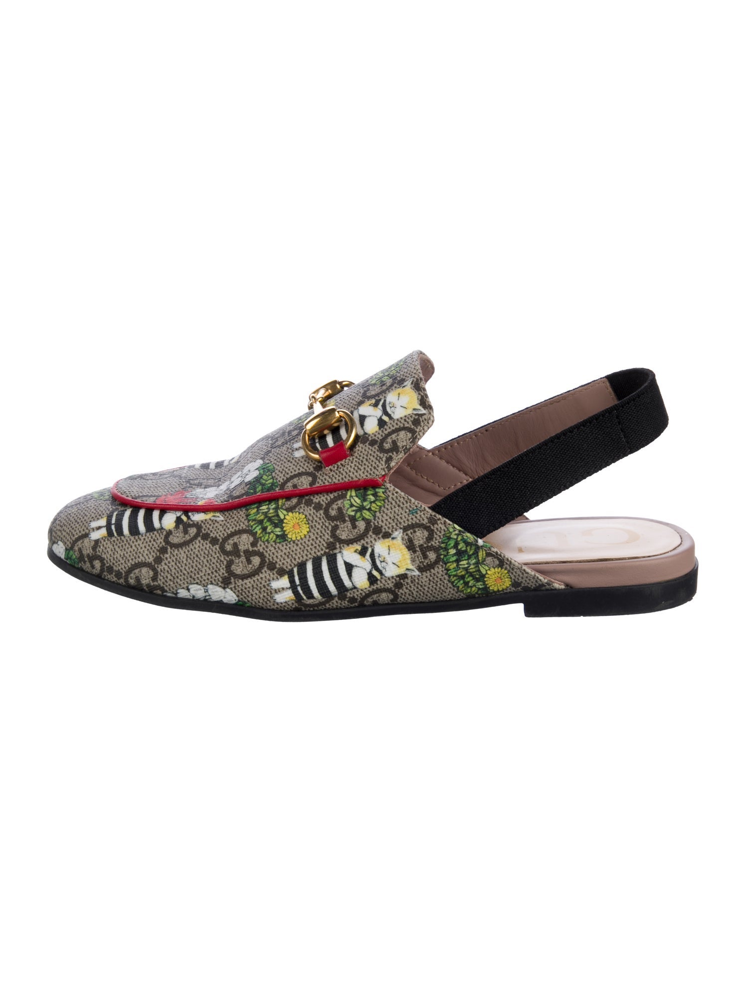 Gucci Pattern Print Mules