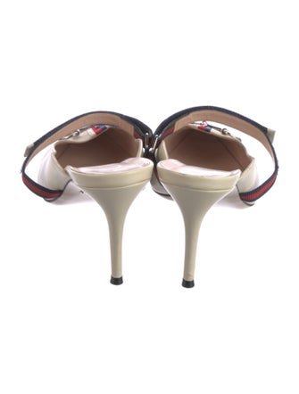 Gucci Horsebit Accent Leather Mules