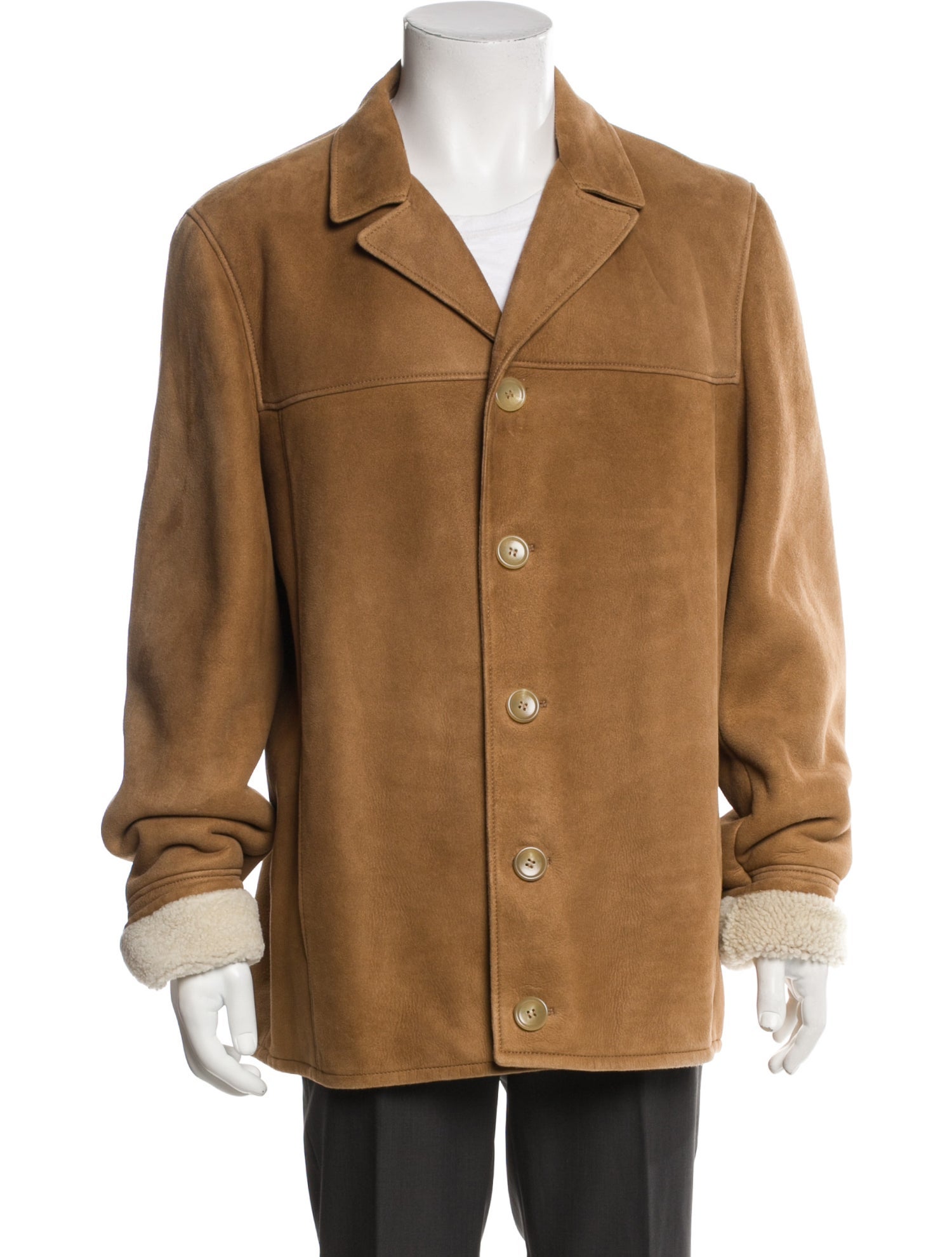 Gucci Shearling Peacoat