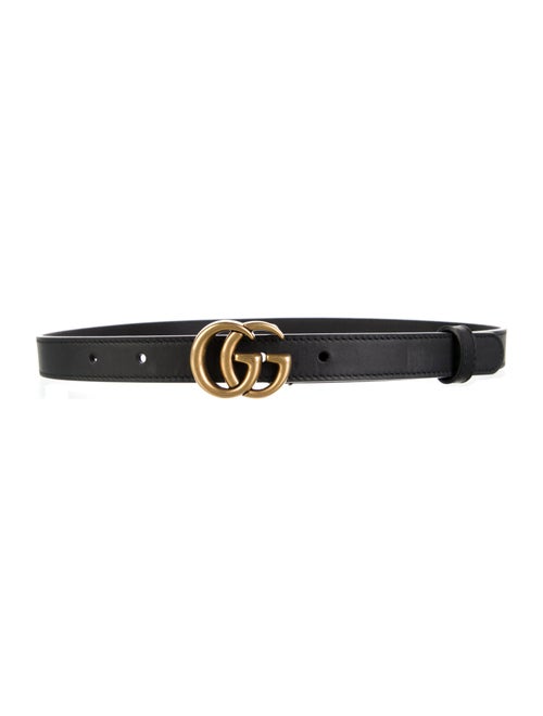 Gucci Skinny Leather Belt