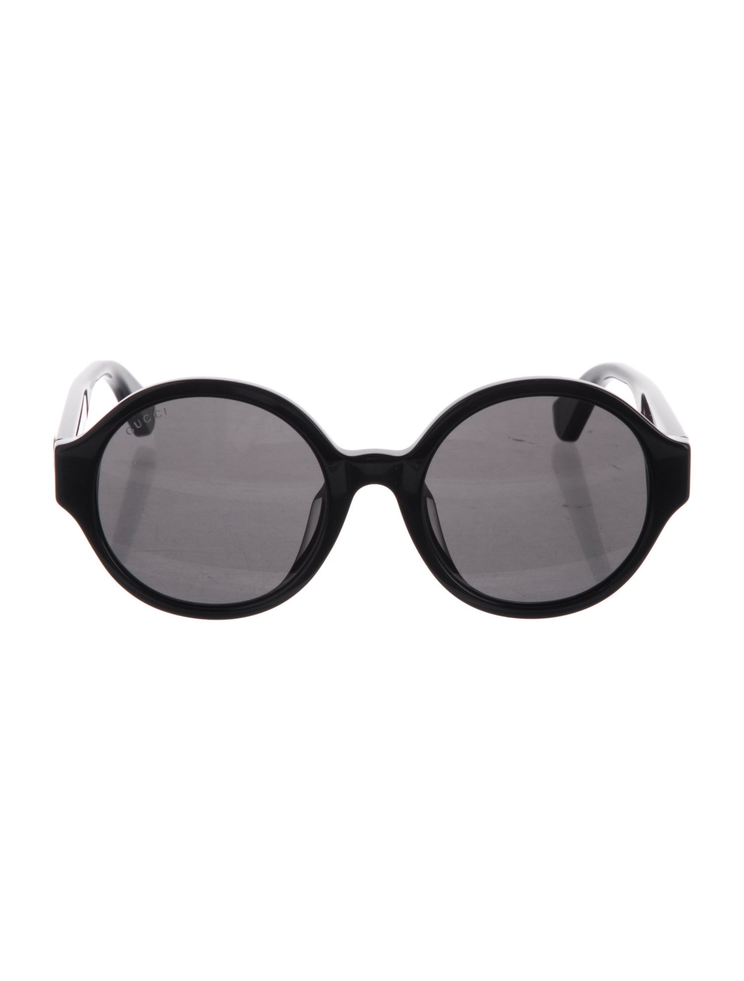 Gucci Interlocking G Logo Round Sunglasses