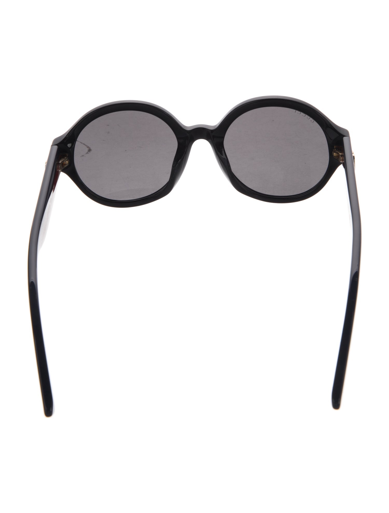 Gucci Interlocking G Logo Round Sunglasses