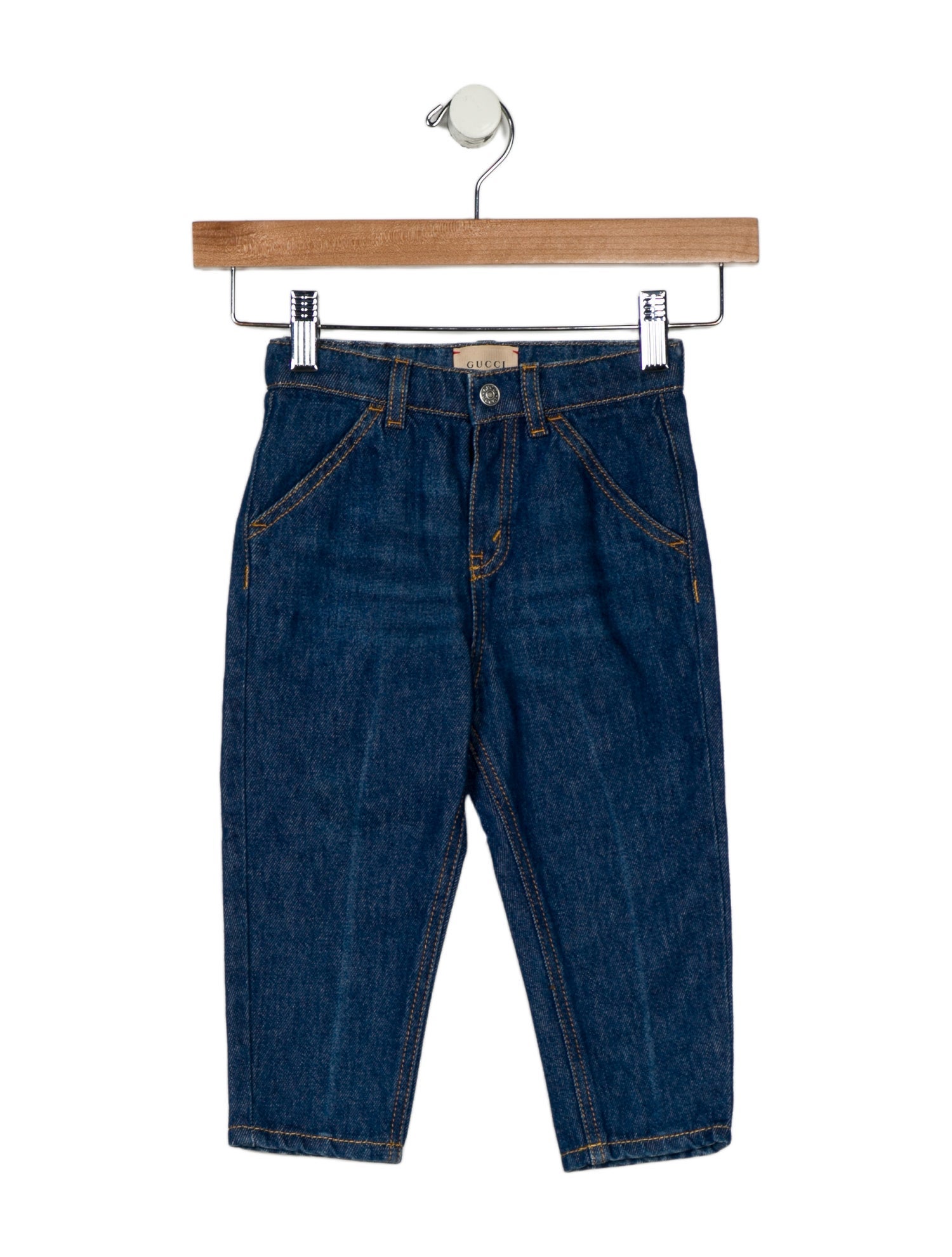 Gucci Embroidered Jeans