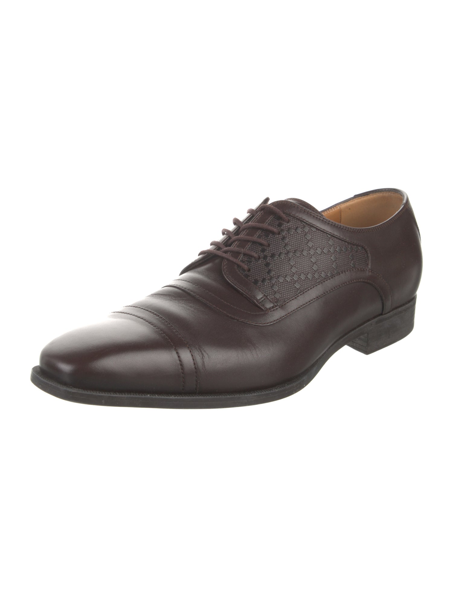 Gucci Leather Derby Shoes