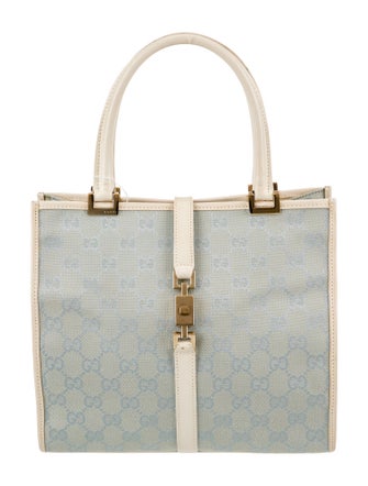 Gucci Canvas Top Handle Bag