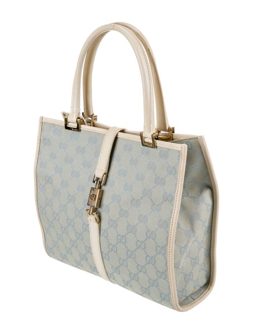 Gucci Canvas Top Handle Bag