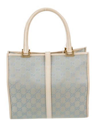 Gucci Canvas Top Handle Bag