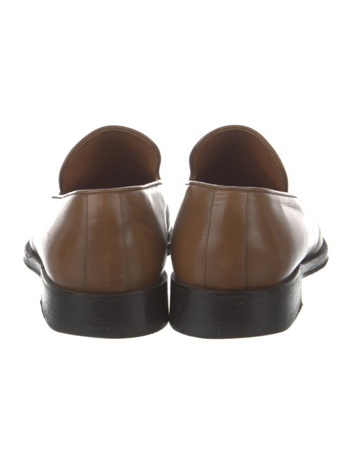 Gucci Horsebit Accent Leather Loafers