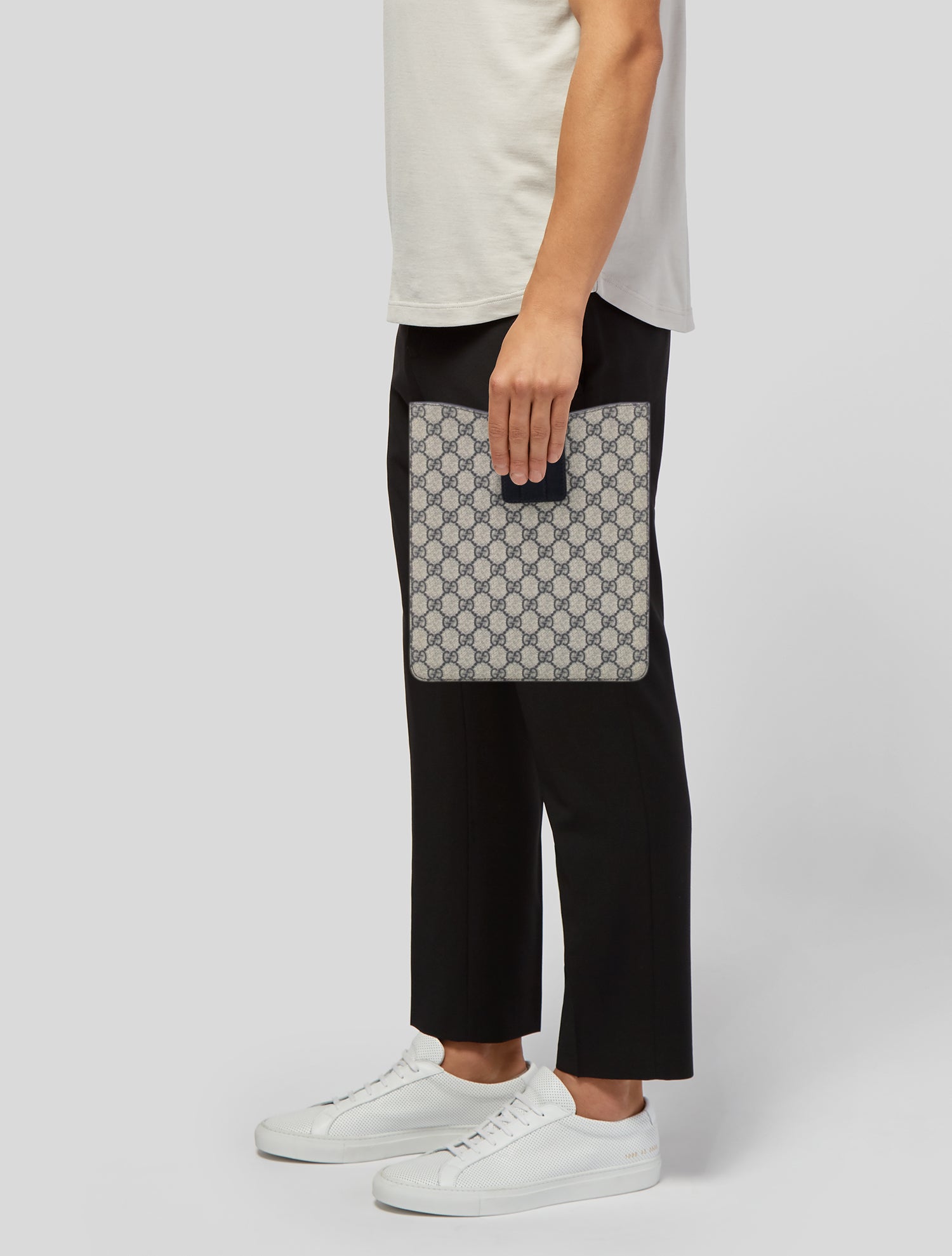 Gucci GG Supreme iPad Case w/ Tags