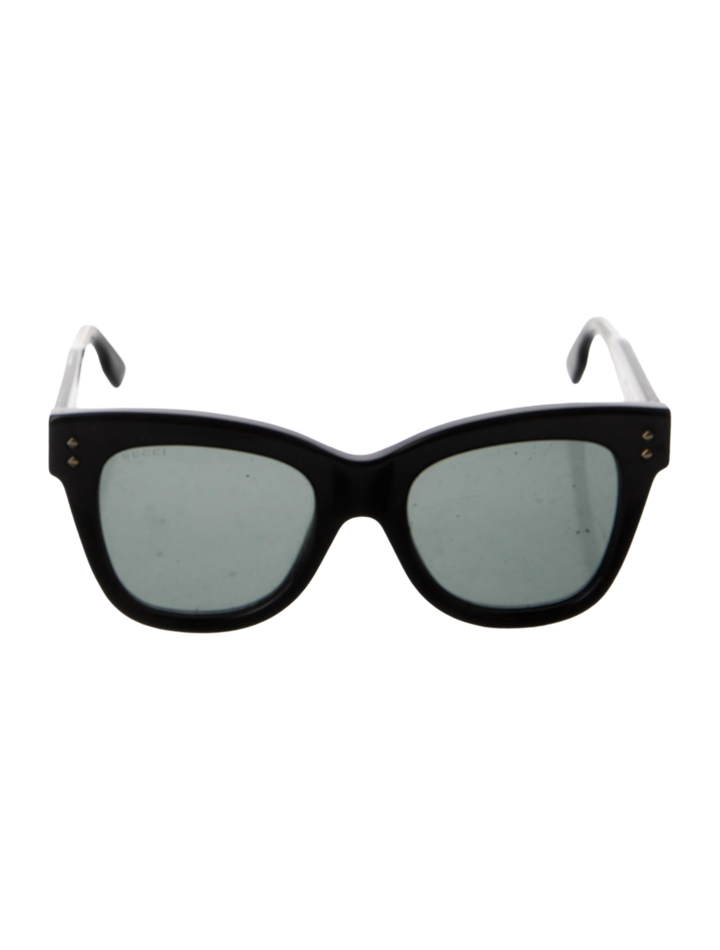 Gucci Web Accent Wayfarer Sunglasses