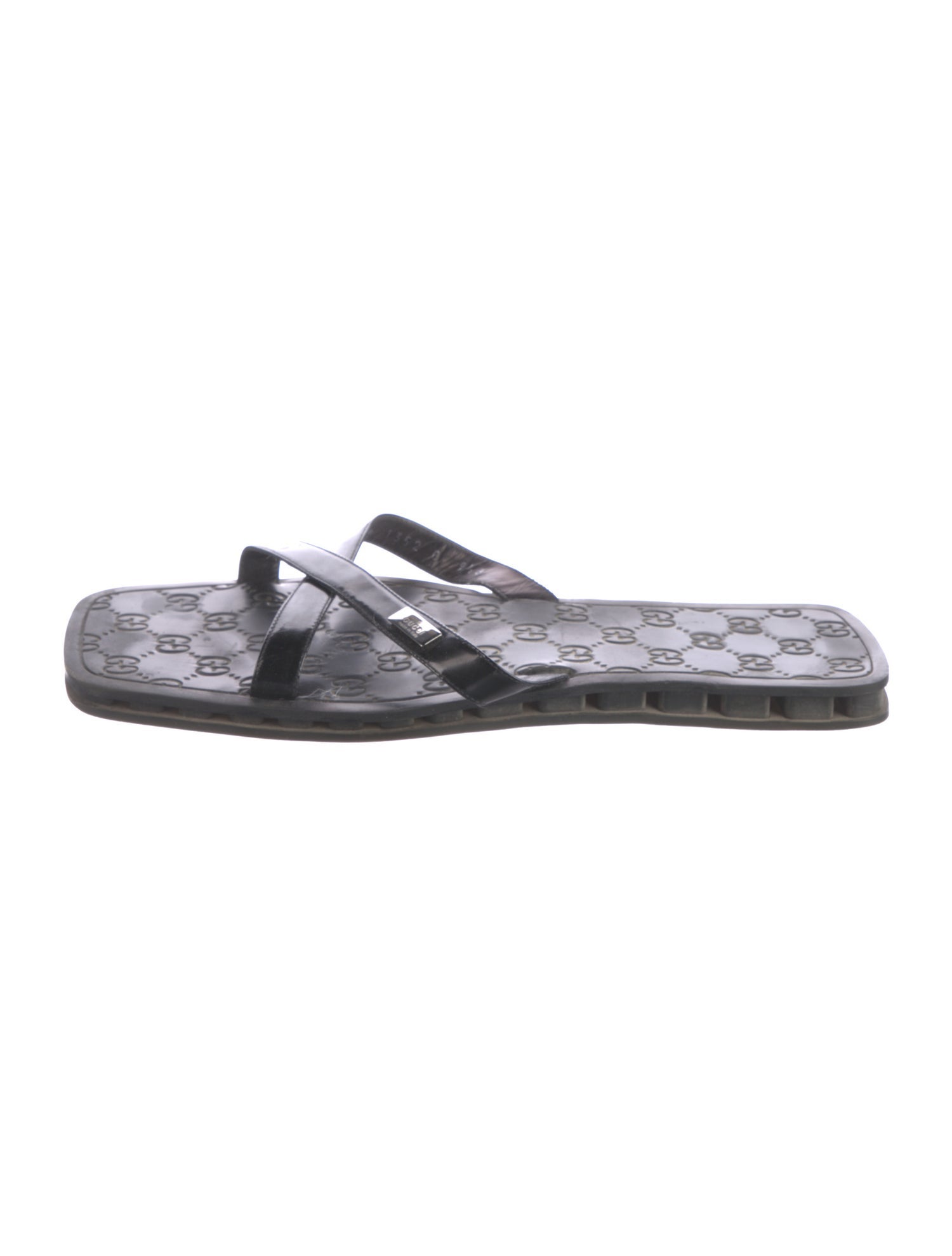 Gucci GG Embossed PVC Slides