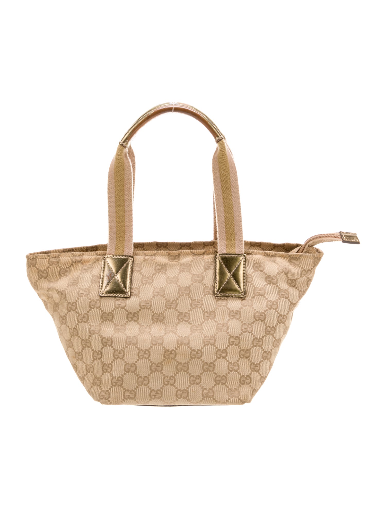Gucci GG Canvas Top Handle Bag