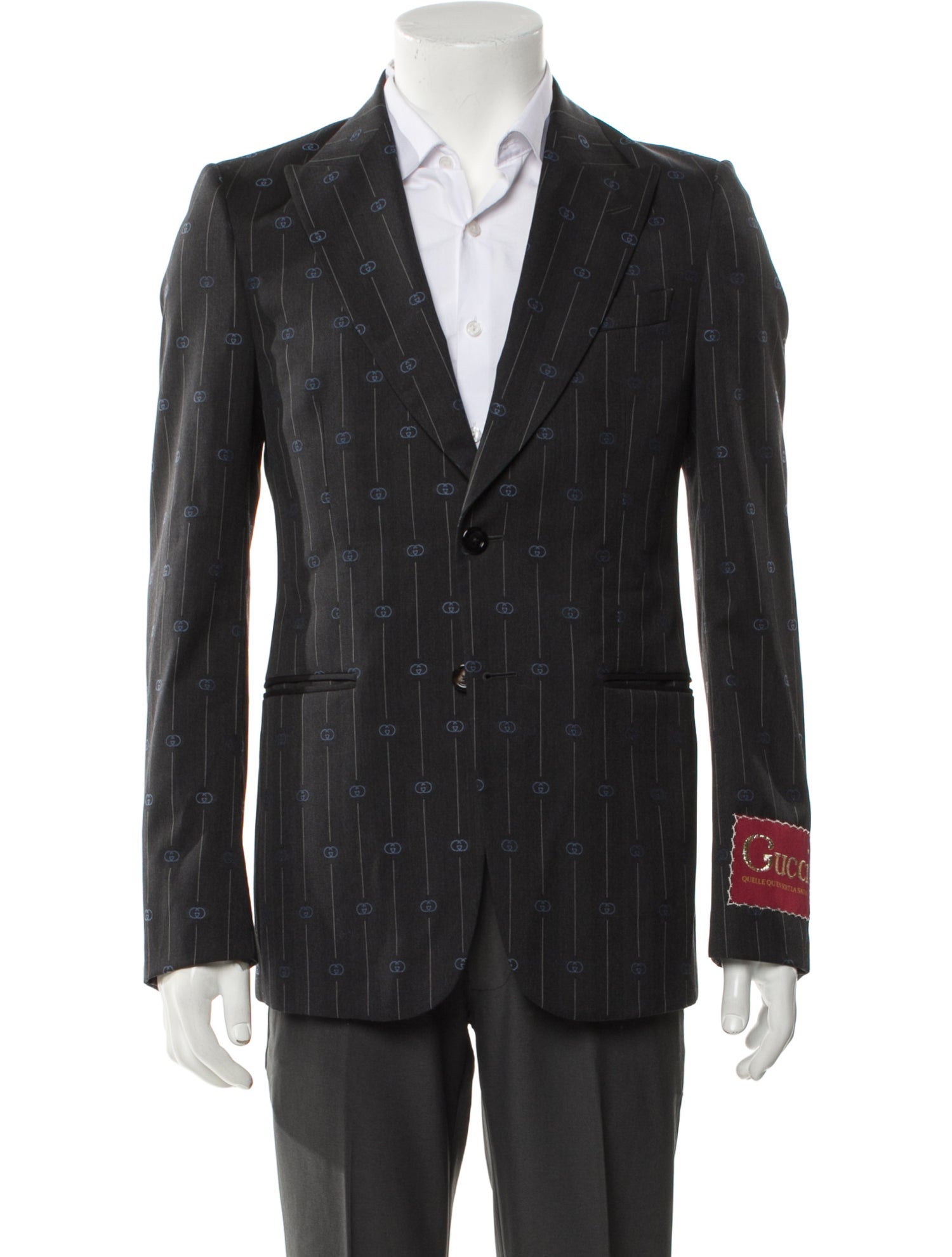 Gucci 2020 GG Logo Blazer