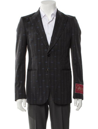 Gucci 2020 GG Logo Blazer