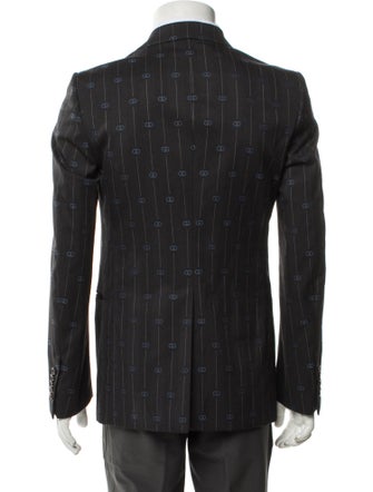 Gucci 2020 GG Logo Blazer