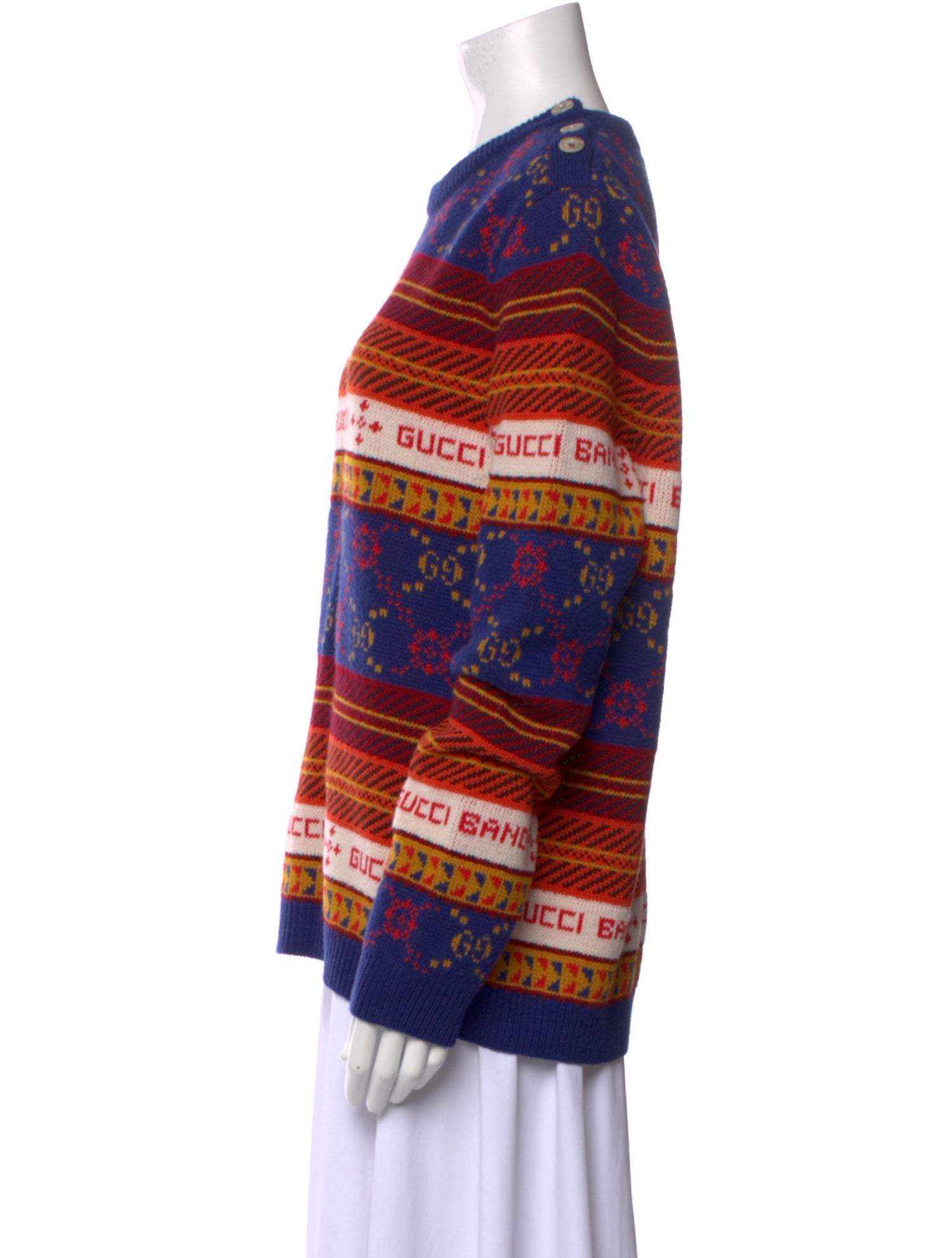 Gucci Wool Striped Sweater