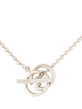 Gucci Interlocking G Bolo Necklace