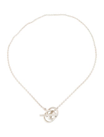 Gucci Interlocking G Bolo Necklace