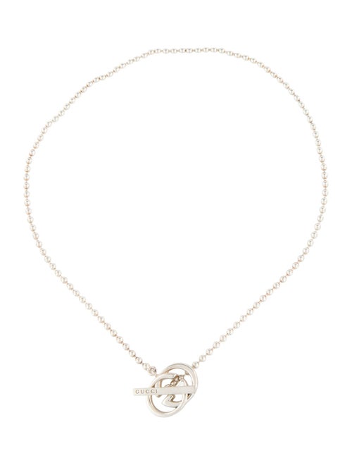 Gucci Interlocking G Bolo Necklace