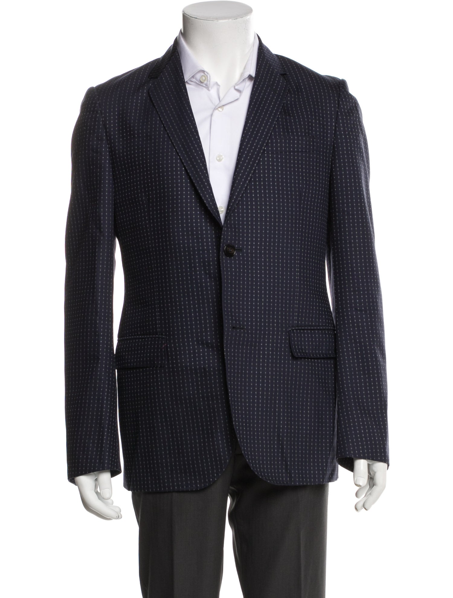 Gucci GG Logo Wool Blazer