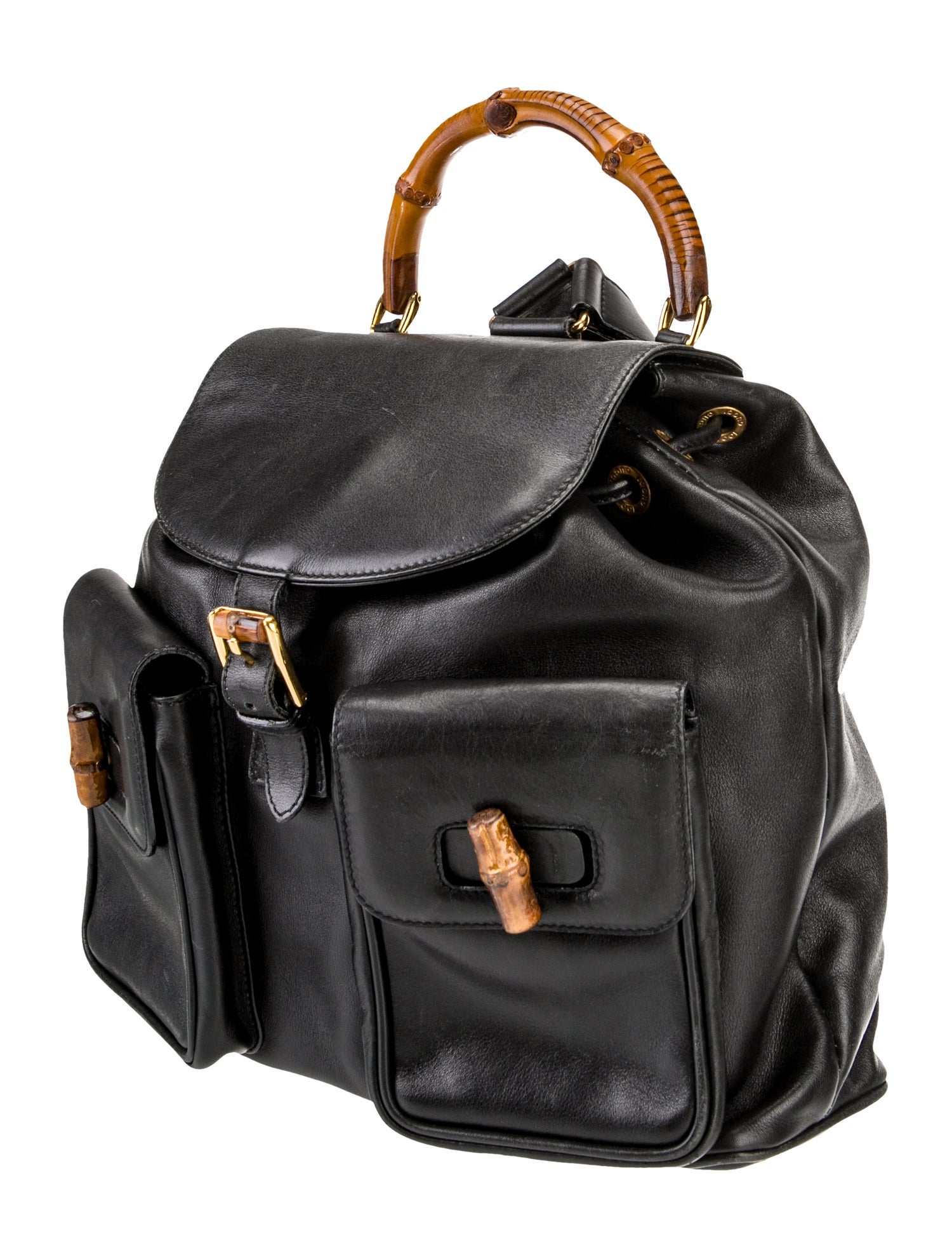 Gucci Bamboo Backpack Vintage