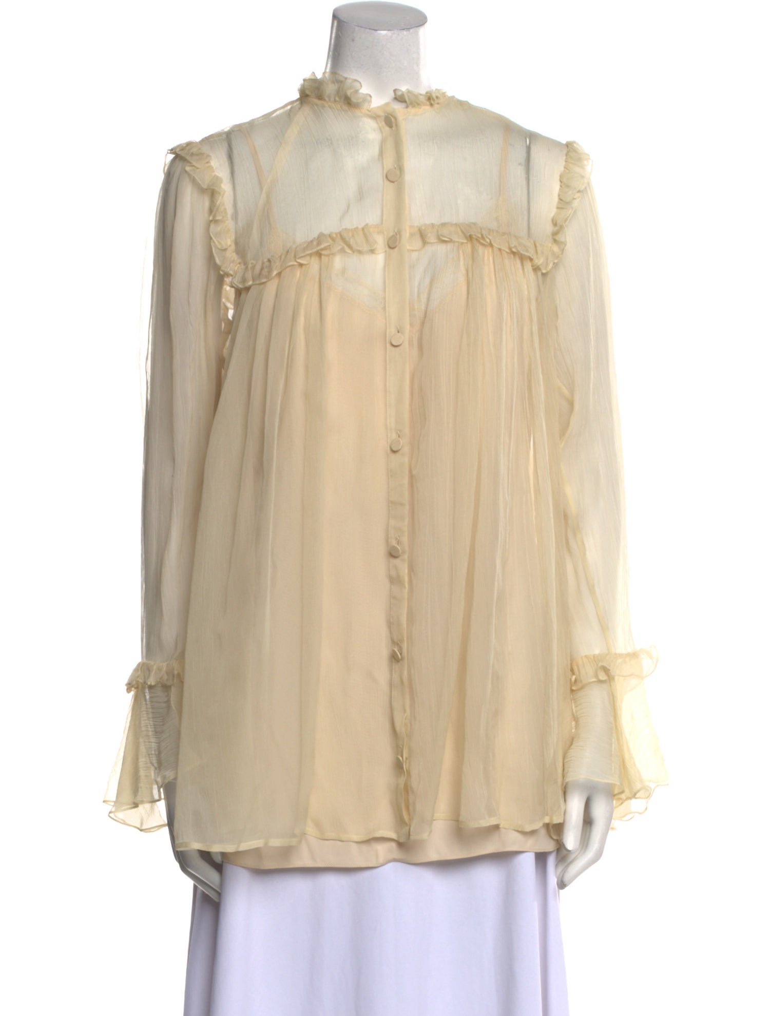 Gucci 2022 Silk Blouse w/ Tags