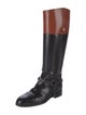 Gucci Leather Riding Boots