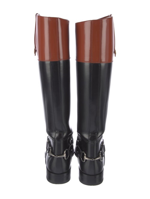 Gucci Leather Riding Boots