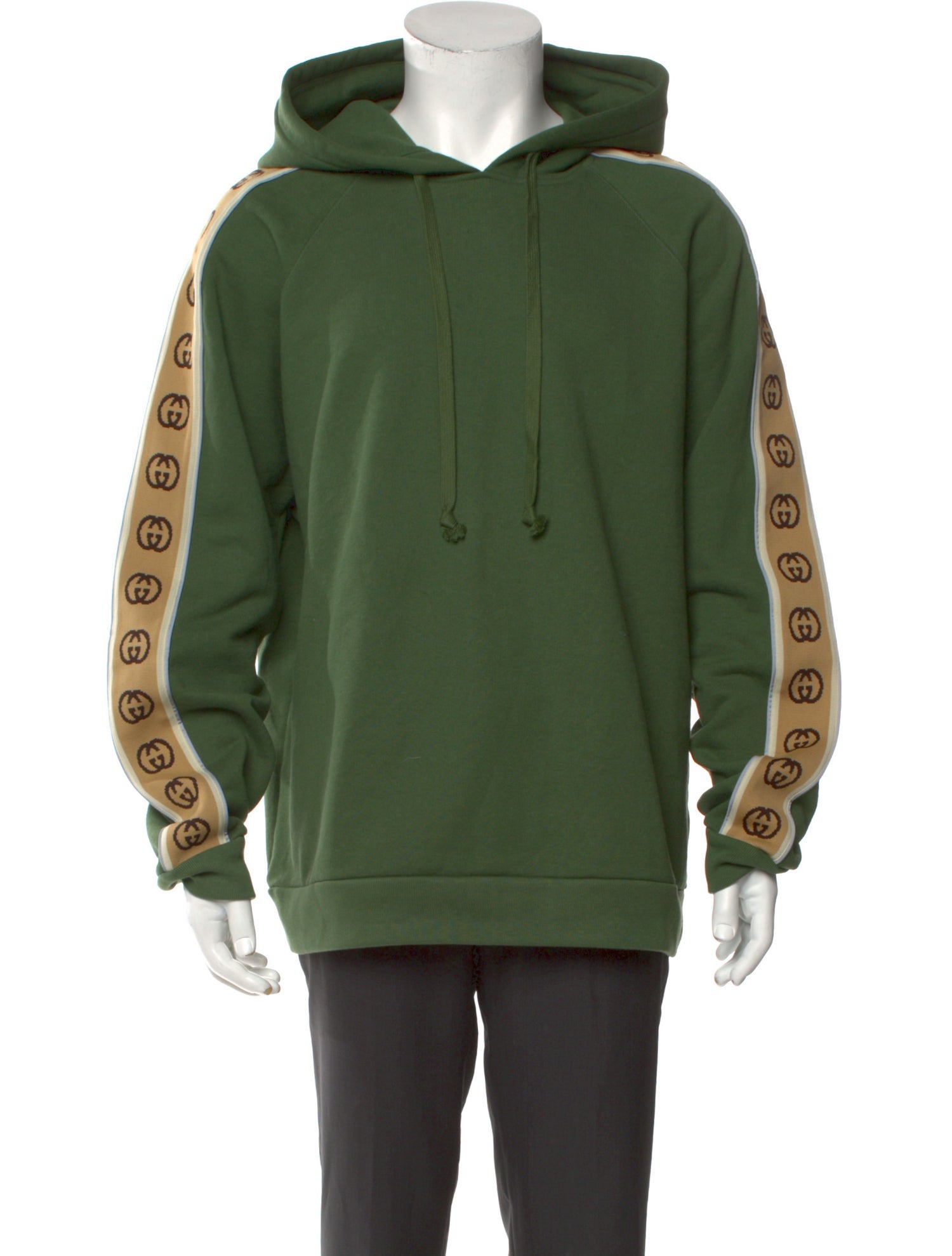 Gucci Interlocking G Logo Crew Neck Hoodie