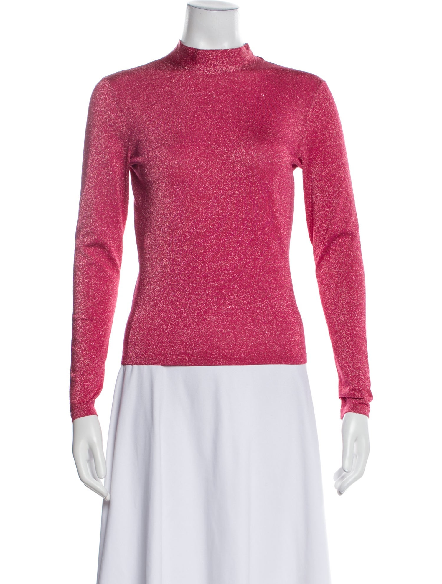 Gucci Mock Neck Long Sleeve Sweatshirt