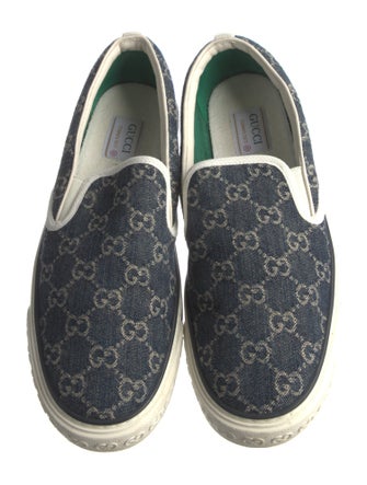 Gucci Denim Printed Espadrilles