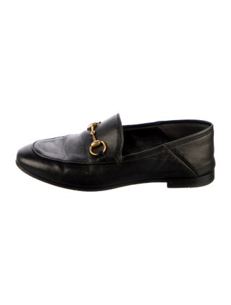 Gucci Brixton Horsebit Accent Loafers