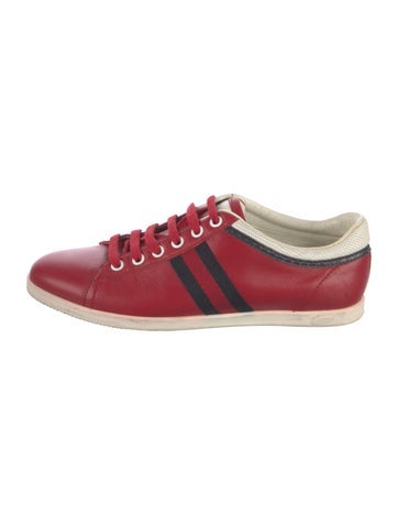 Gucci Sneakers Web Accent Leather IT 36.5 | 6.5
